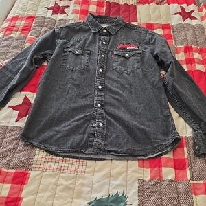 Levi's Charcoal Denim Shirt